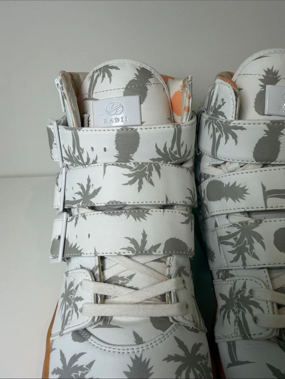 RADII Pineapple & Palm Tree Sneakers – Men’s Size 11.5 Tropical Vibes
